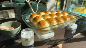 Soft Dinner Rolls fresh out of the oven.